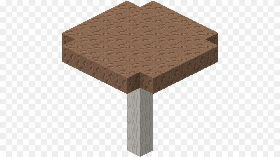 Giant Brown Mushroom Minecraft, Coffee Table, Furniture, Plywood, Table Png Image