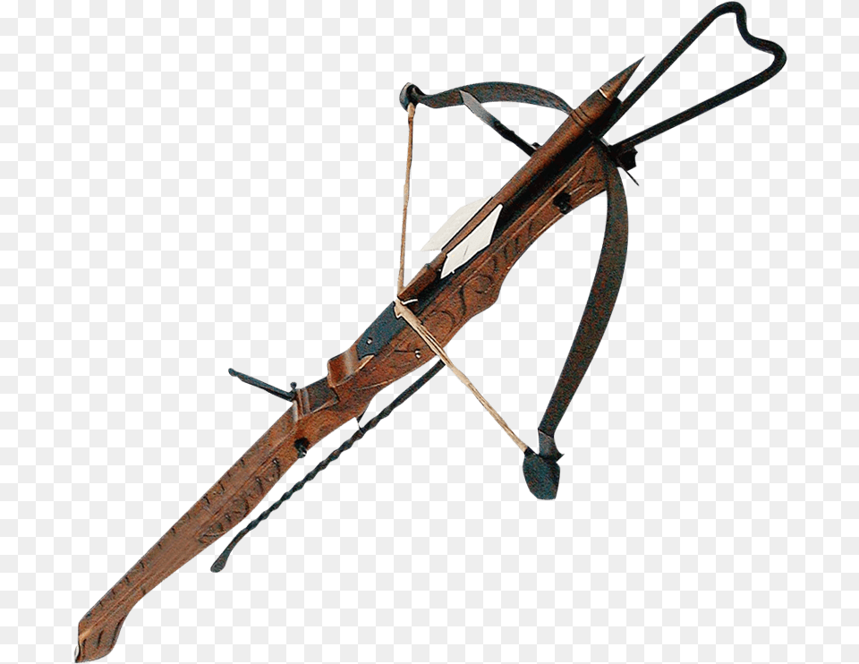 Giant Castle Defense Crossbow Medieval Crossbow, Weapon, Sword, Bow Free Png