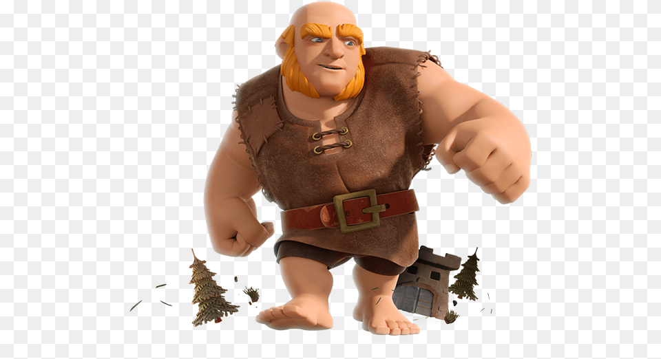Giant Clash Royale Giant, Baby, Person, Accessories, Face Free Png Download