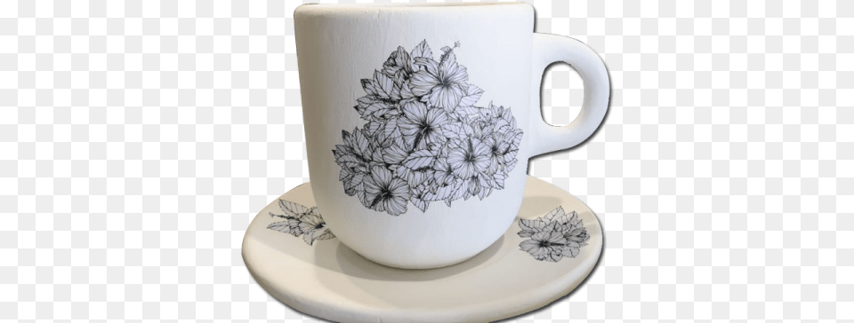 Giant Coffee Cup Ceramic, Saucer, Art, Porcelain, Pottery Free Transparent Png