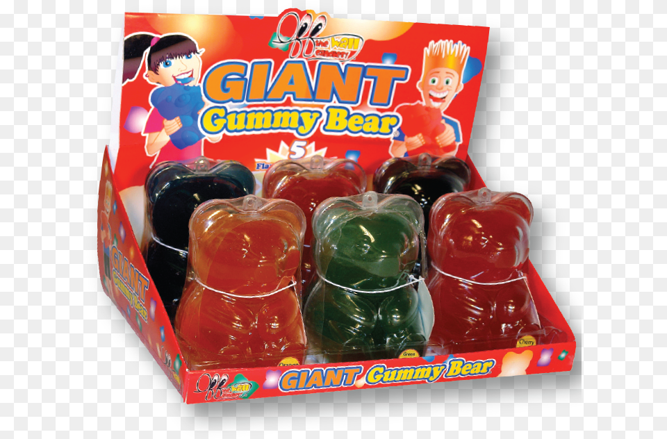 Giant Gummy Bear, Food, Jelly, Sweets, Baby Free Png