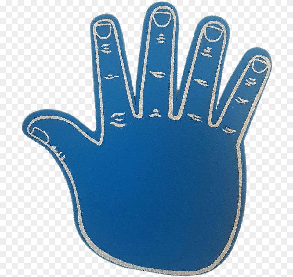 Giant High Five Foam Hand High Five Foam Hand Red, Clothing, Glove, Baseball, Baseball Glove Free Png