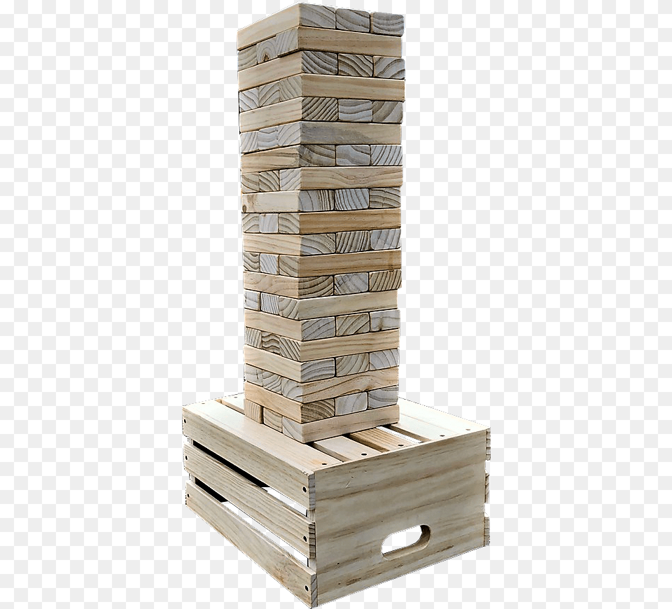 Giant Jenga Game Rentals Nashville Tn Jumping Hearts Chest Of Drawers, Box, Crate, Wood, Plywood Png