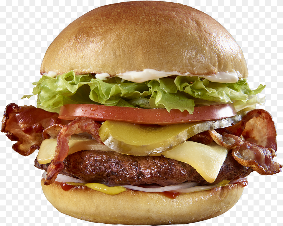 Giant Junior Bacon Cheeseburger Download, Burger, Food Free Transparent Png