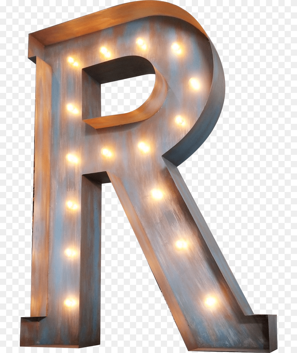 Giant Metal Marquee Letters Industrial Evolution Furniture Sconce, Symbol, Text, Number, Lighting Free Png Download