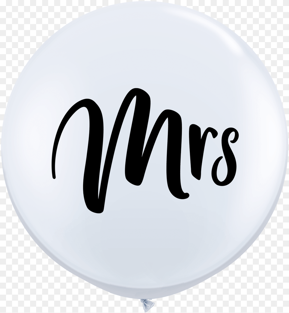 Giant Mrs Balloon For Wedding Decoration And Fun Photographs Globo Mr, Plate Png
