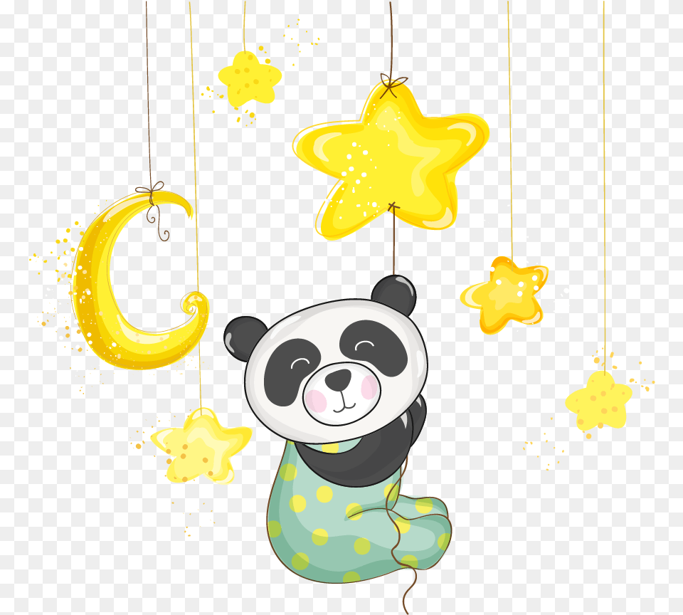 Giant Panda Baby Transprent Illustration, Animal, Bear, Mammal, Wildlife Free Png