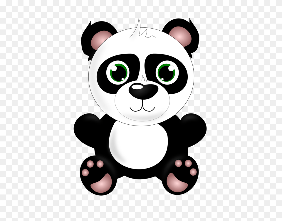 Giant Panda Bear Baby Grizzly Drawing Infant, Nature, Outdoors, Snow, Snowman Png