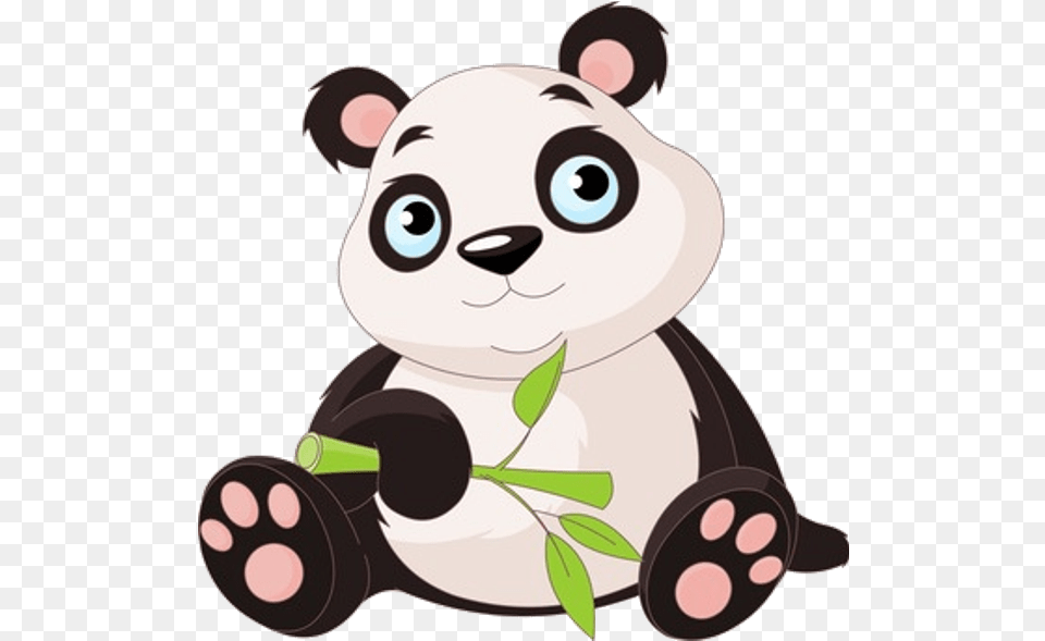 Giant Panda Bear Baby Pandas Clip Art Cartoon Panda Background, Animal, Mammal, Wildlife Png Image
