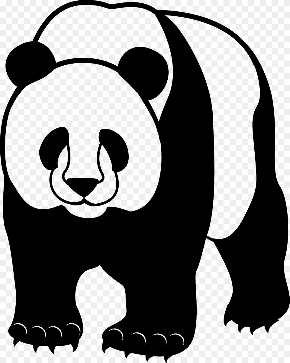 Giant Panda Clipart, Animal, Bear, Mammal, Wildlife Free Png Download