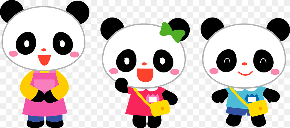Giant Panda Kindergarten Clipart, Animal, Bear, Giant Panda, Mammal Png Image