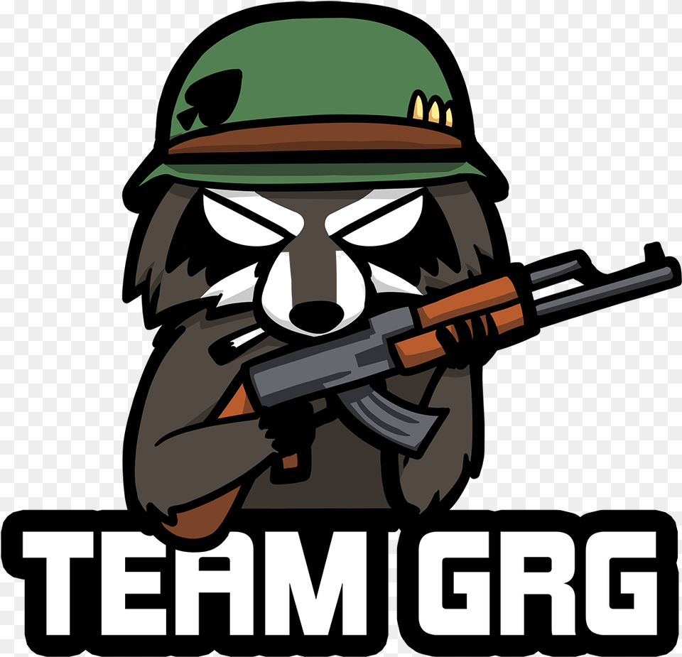 Giant Raccoon Gaming Gaming Raccoon, Firearm, Weapon, Baby, Person Free Png Download