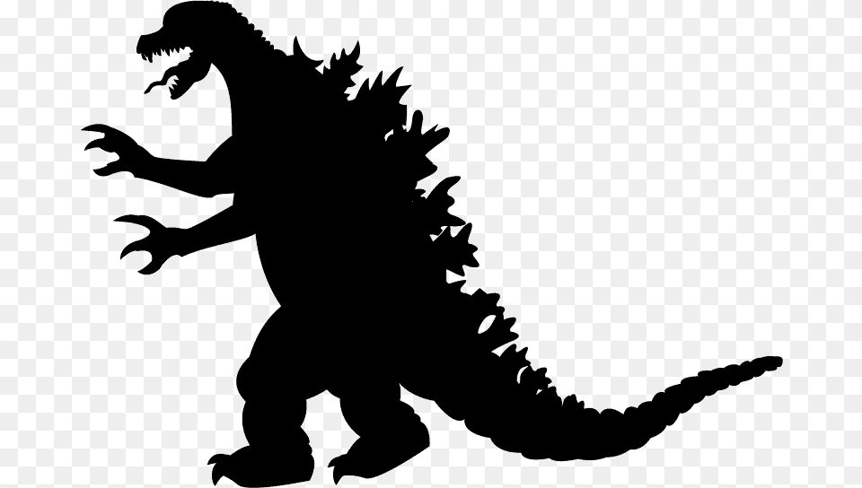 Giant Robot Mikazuki Godzilla Silhouette, Animal, Dinosaur, Reptile, T-rex Png