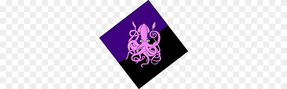 Giant Squid Clip Art For Web, Purple, Person, People, Sea Life Png