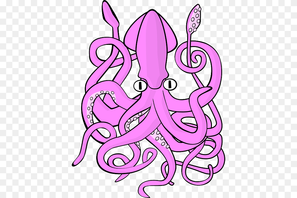 Giant Squid Clipart, Animal, Sea Life, Dynamite, Weapon Png Image