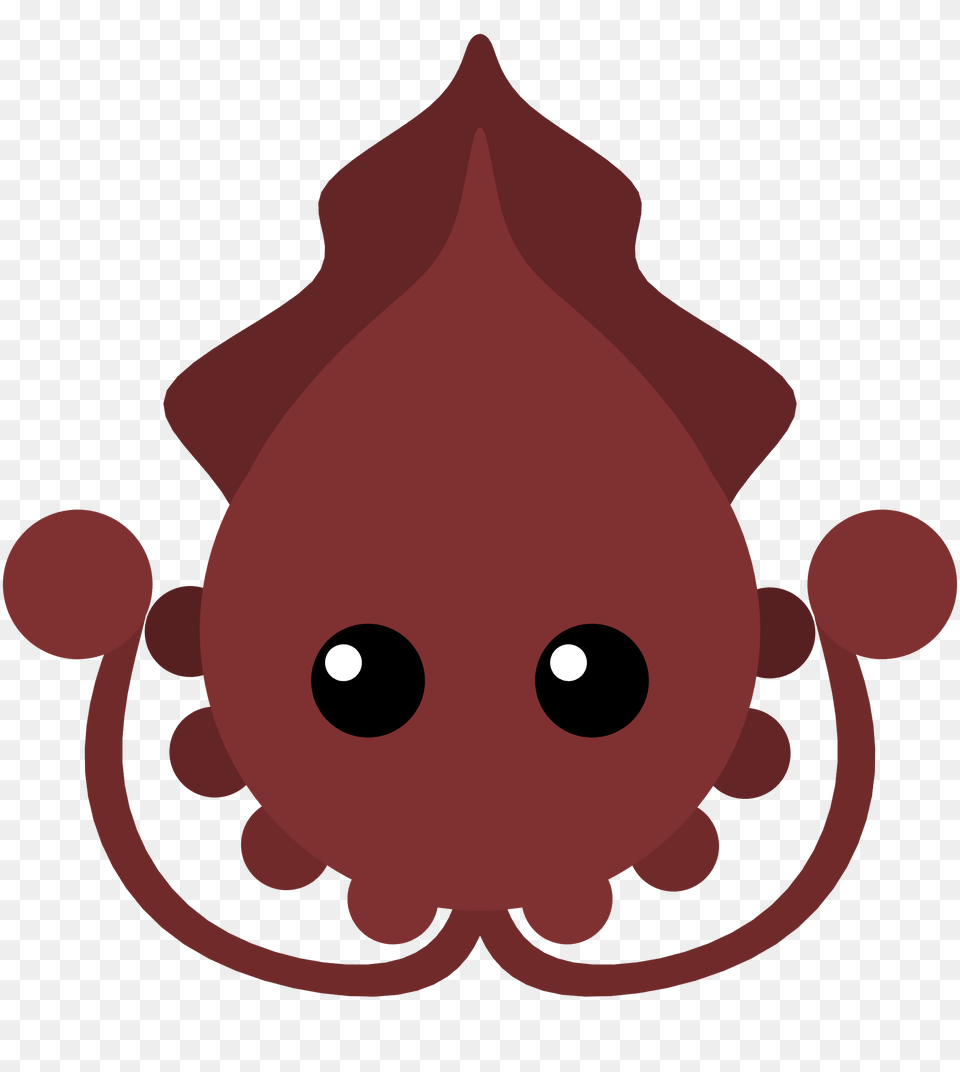 Giant Squid Image, Maroon, Leaf, Plant, Animal Free Png Download