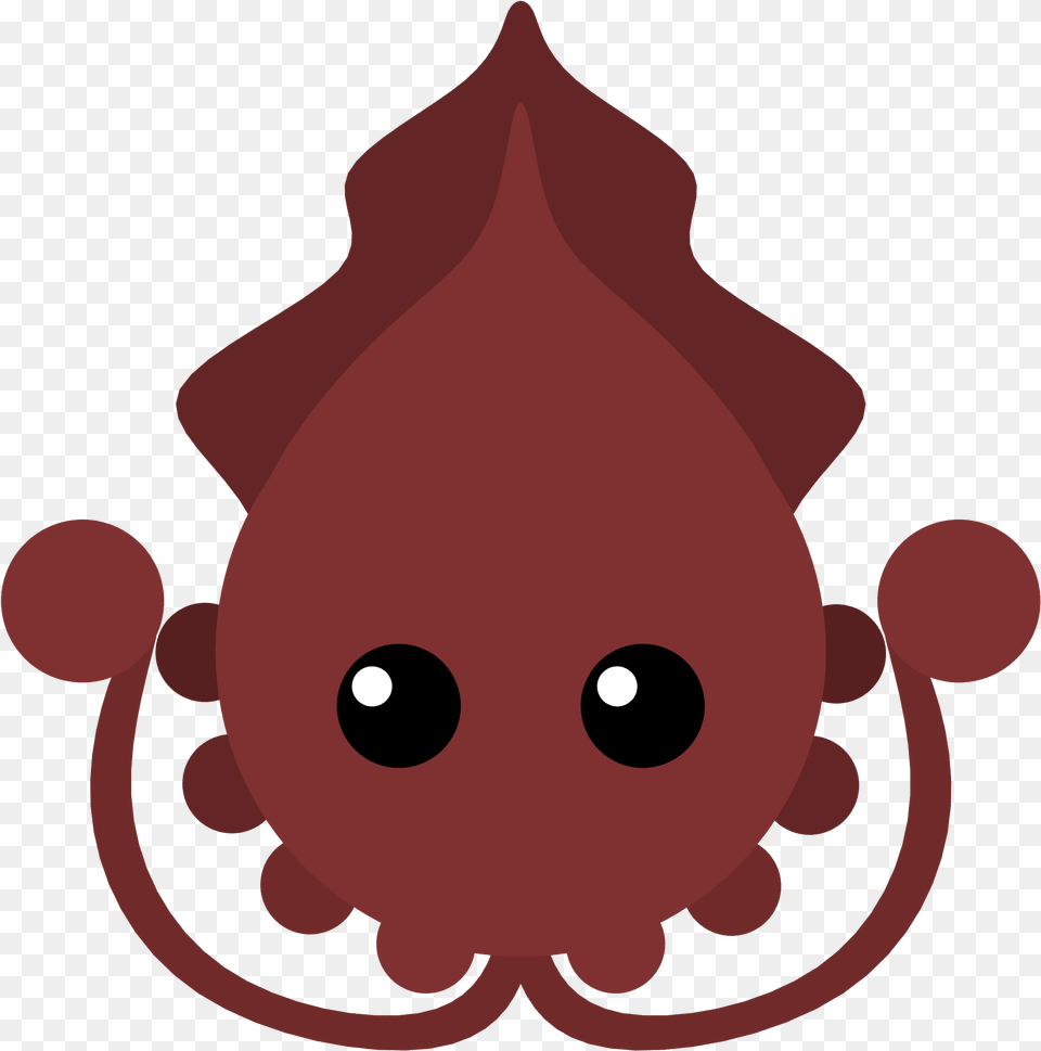 Giant Squid Image Art, Maroon, Droplet Free Png Download