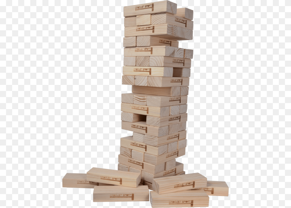 Giant Tumble Tower Tumble Tower Game, Lumber, Wood, Plywood, Box Free Png Download