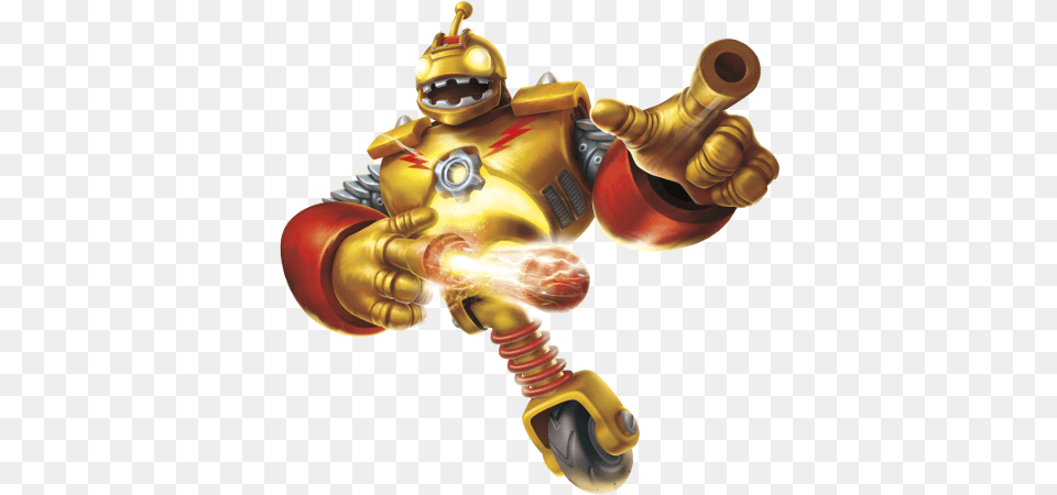 Giants Bouncer Skylander Card, Robot, Smoke Pipe Png