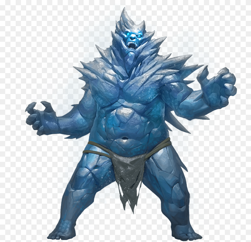 Giants Drawing Frost Giant Frost Creature Hd, Animal, Dinosaur, Reptile, Art Png