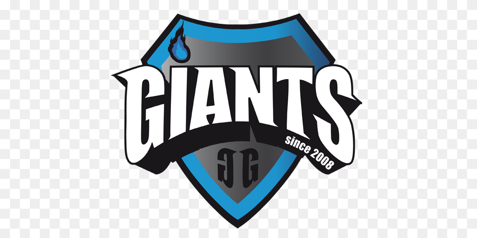 Giants Gaming Logo, Badge, Symbol Png Image