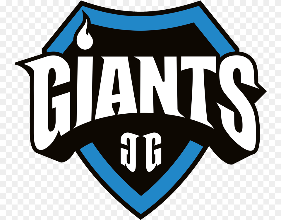 Giants Gaming Logo, Badge, Symbol, Emblem, Person Free Png