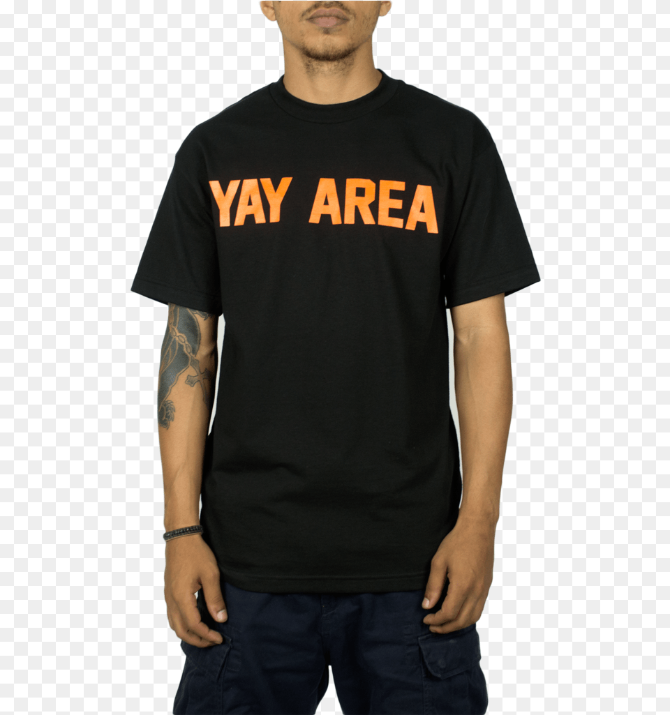 Giants Yay Area Tee Giants Yay Area Tee T Shirt, T-shirt, Clothing, Person, Adult Png