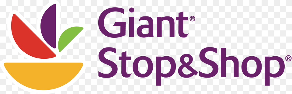 Giantstop Amp Shop Stop And Shop, Logo, Food, Fruit, Plant Free Png Download
