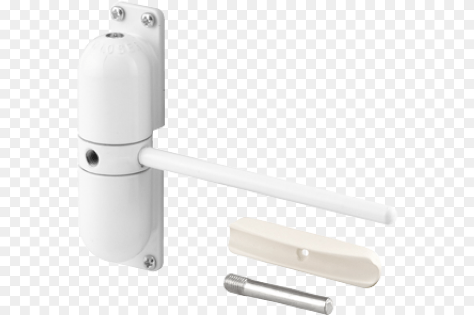 Gibcloser Kc10hd White Powder Coated Door Closer Toilet, Handle, Blade, Razor, Weapon Png Image