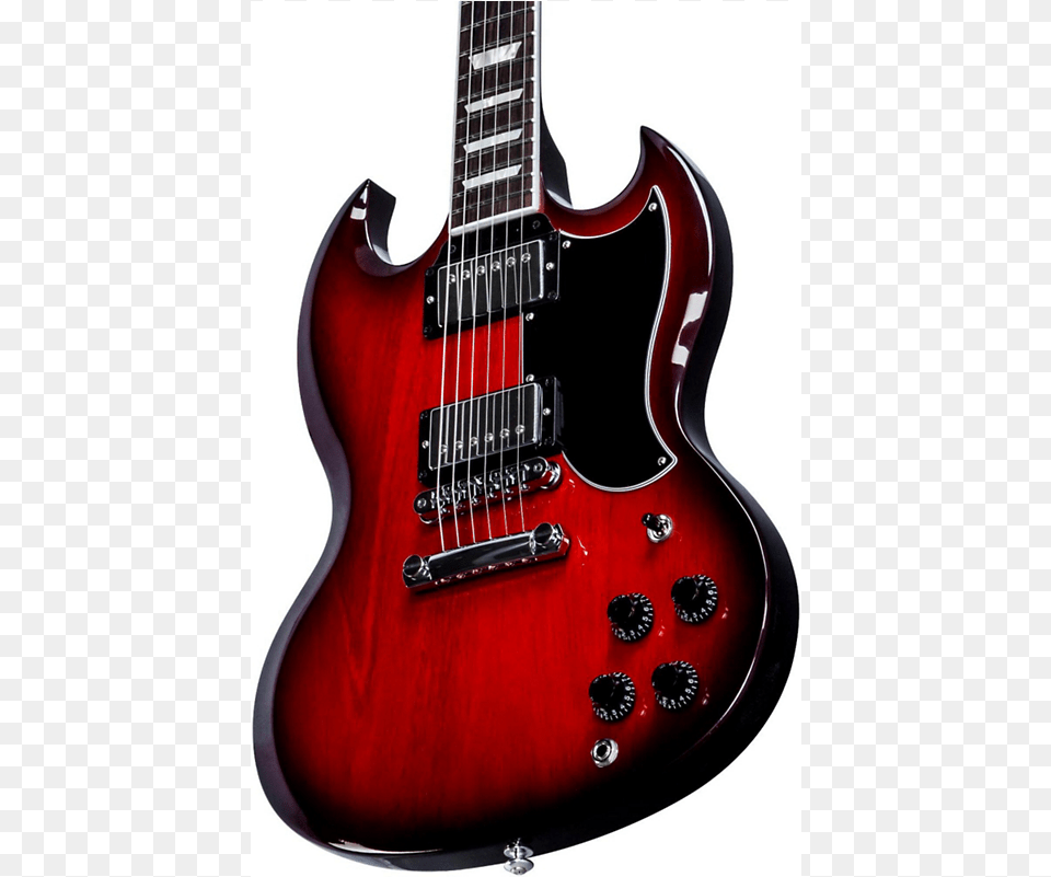 Gibson 2017 Sg Standard T Heritage Cherry Guitare Lectrique, Electric Guitar, Guitar, Musical Instrument Free Png Download