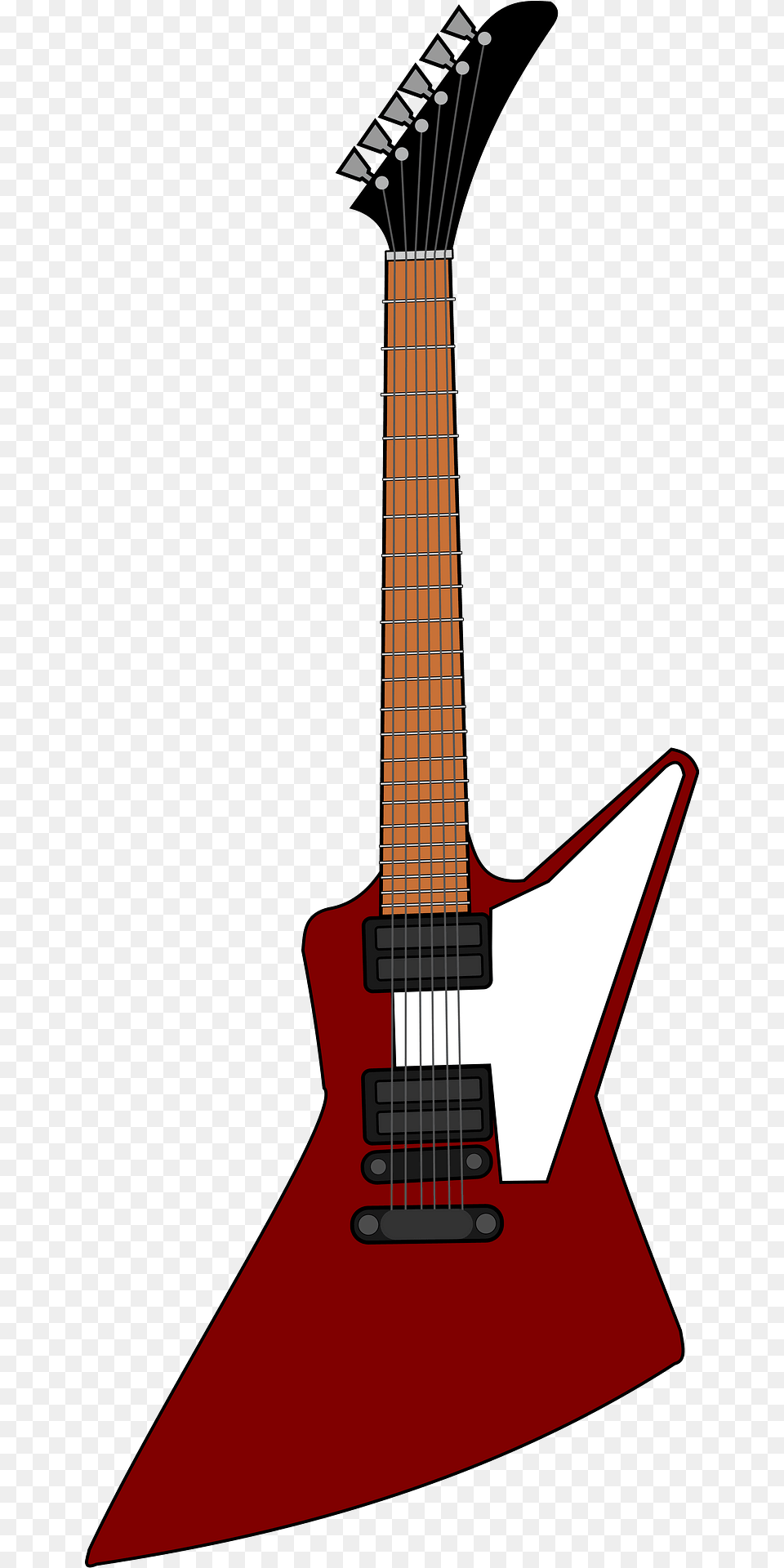 Gibson Explorer Brown Clipart, Electric Guitar, Guitar, Musical Instrument, Bass Guitar Png