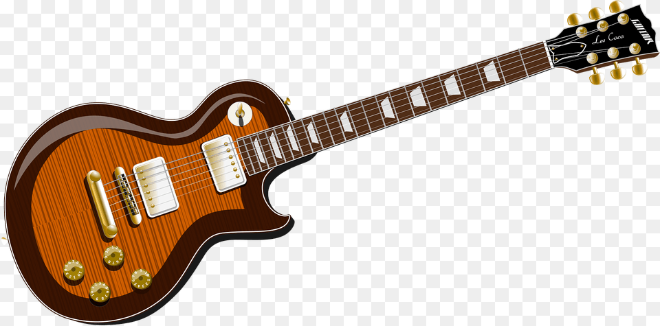Gibson Guitar With Flame Top Finish Background Guitar, Electric Guitar, Musical Instrument, Bass Guitar Free Transparent Png