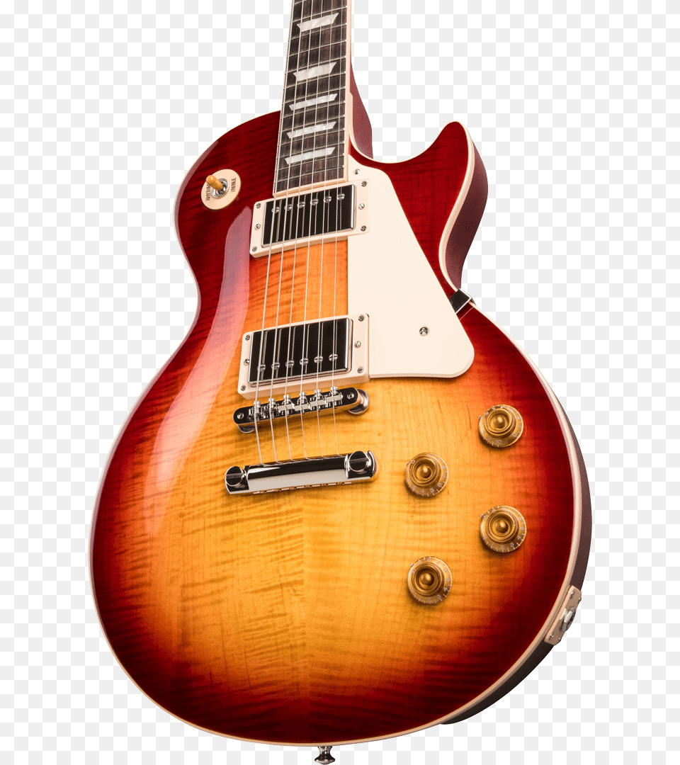 Gibson Les Paul Standard 50s Cherry, Electric Guitar, Guitar, Musical Instrument Png