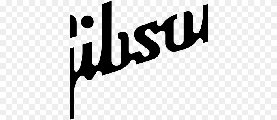 Gibson Logo Gibson Guitars, Gray Free Png Download