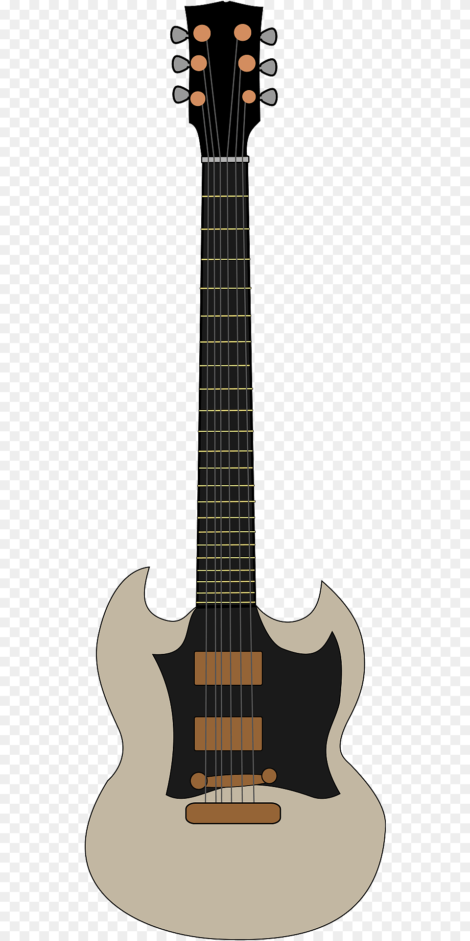 Gibson Sg Guitar Clipart, Bass Guitar, Musical Instrument Free Png