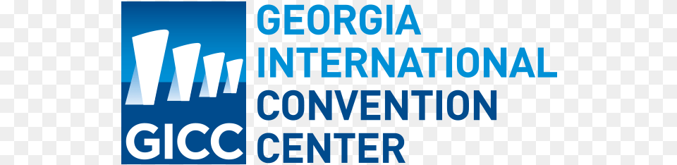 Gicc Logo Georgia International Convention Center Logo, Scoreboard, Text, City Free Png Download