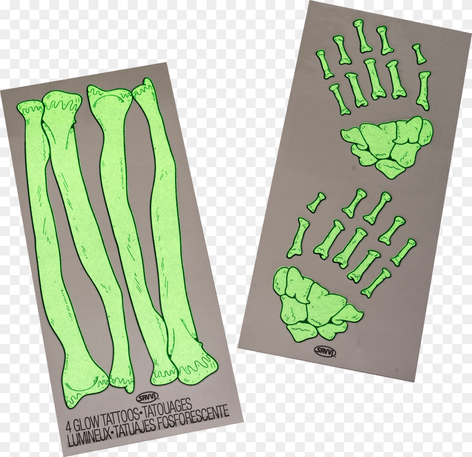 Gid Skeleton Hands Tattoo Large Asparagus, Advertisement, Poster Free Png