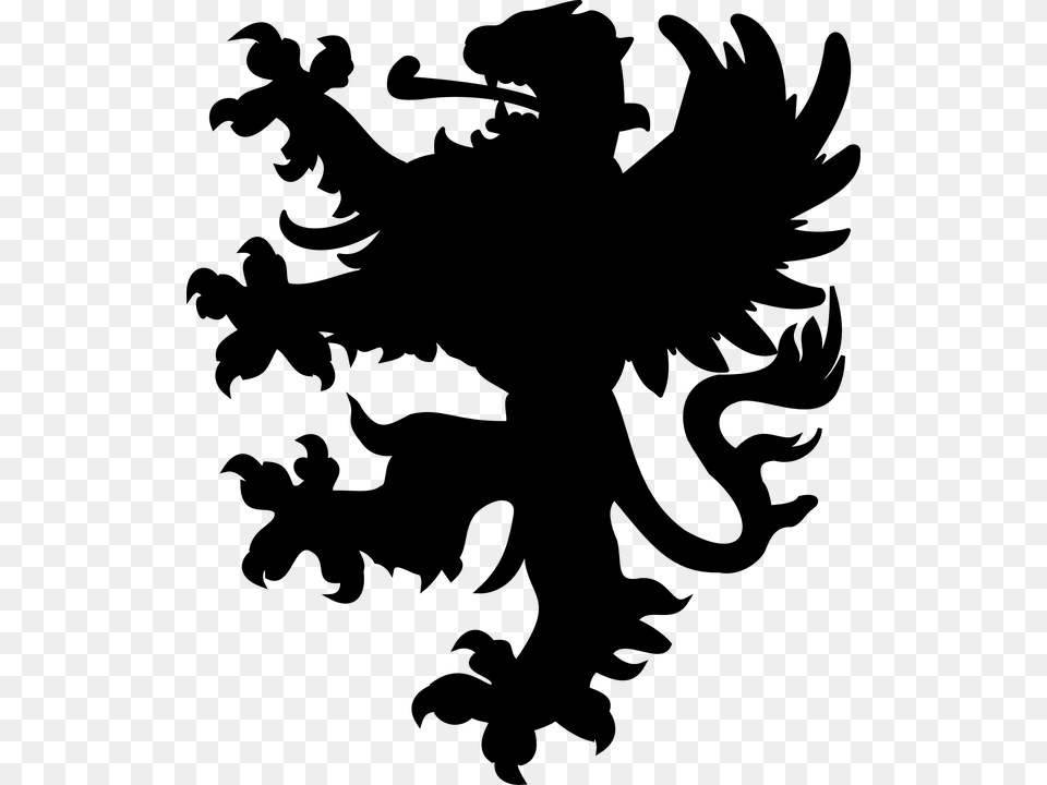 Giessen Coat Of Arms, Gray Free Transparent Png