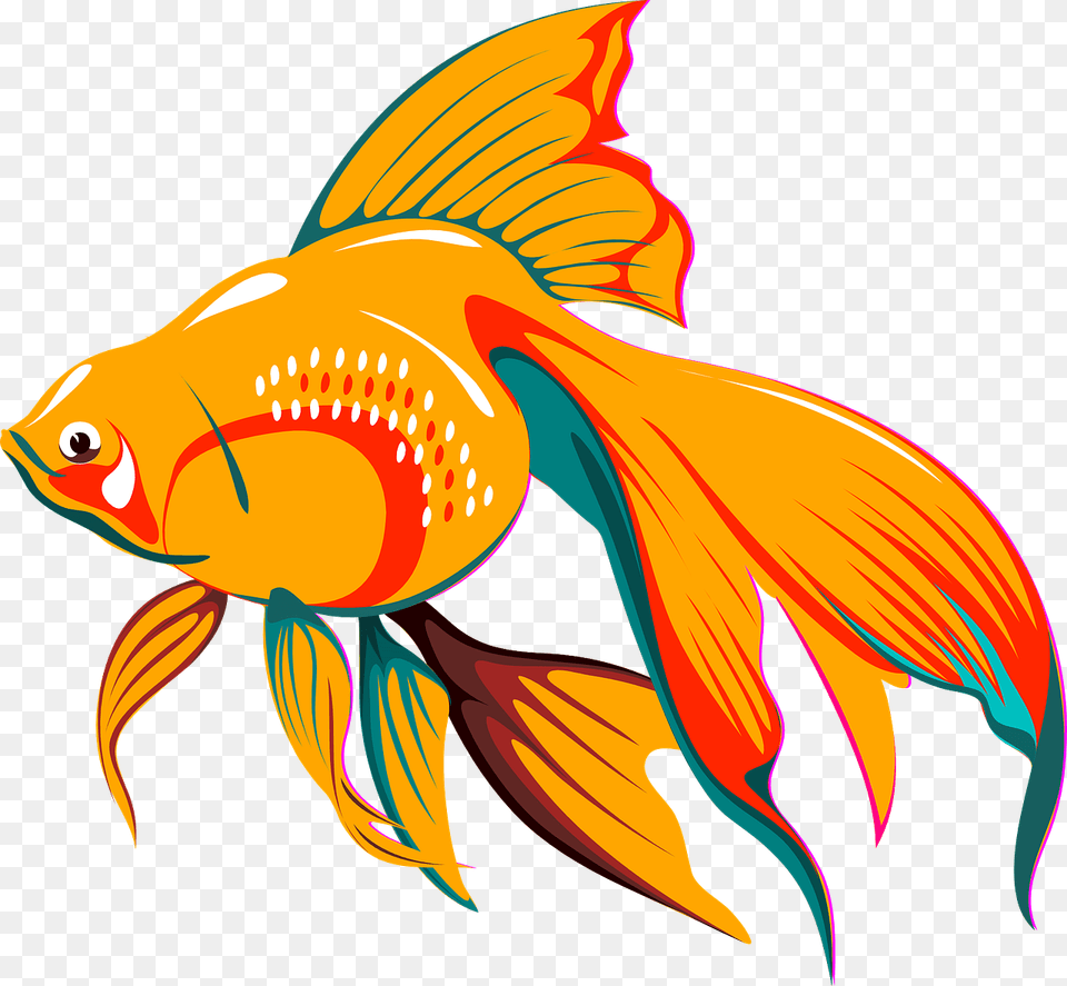 Gif Animation Background Clipart Fish Gif, Animal, Sea Life, Goldfish, Shark Free Transparent Png