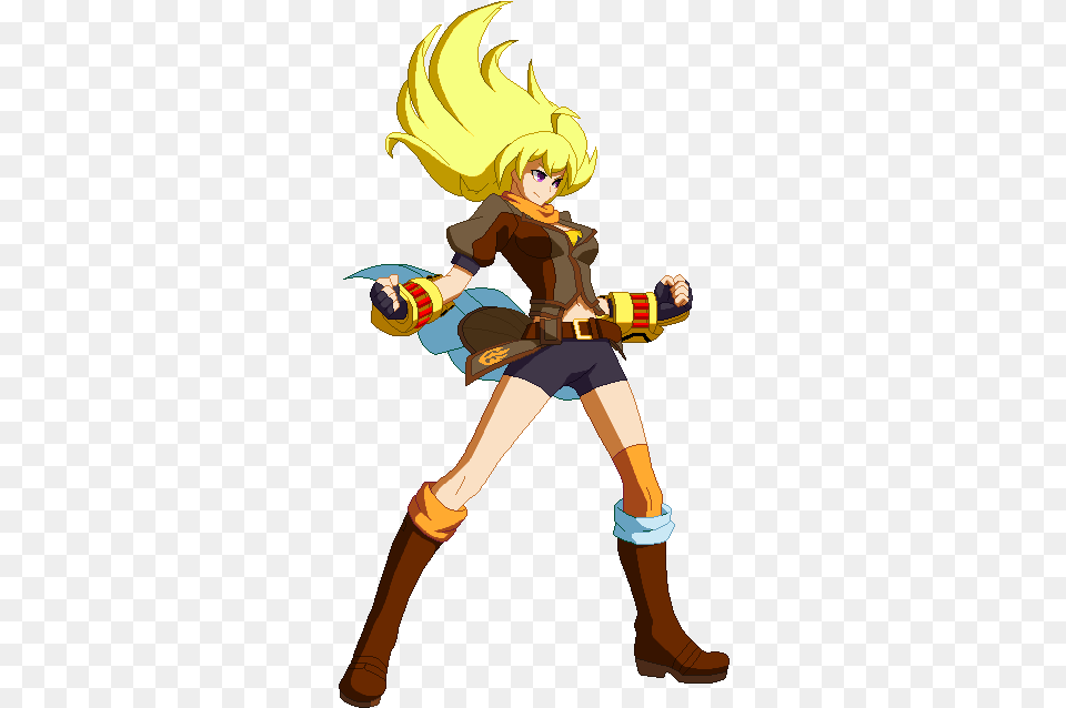 Gif Animations Yang Xiao Long And Goku, Book, Comics, Publication, Person Free Transparent Png