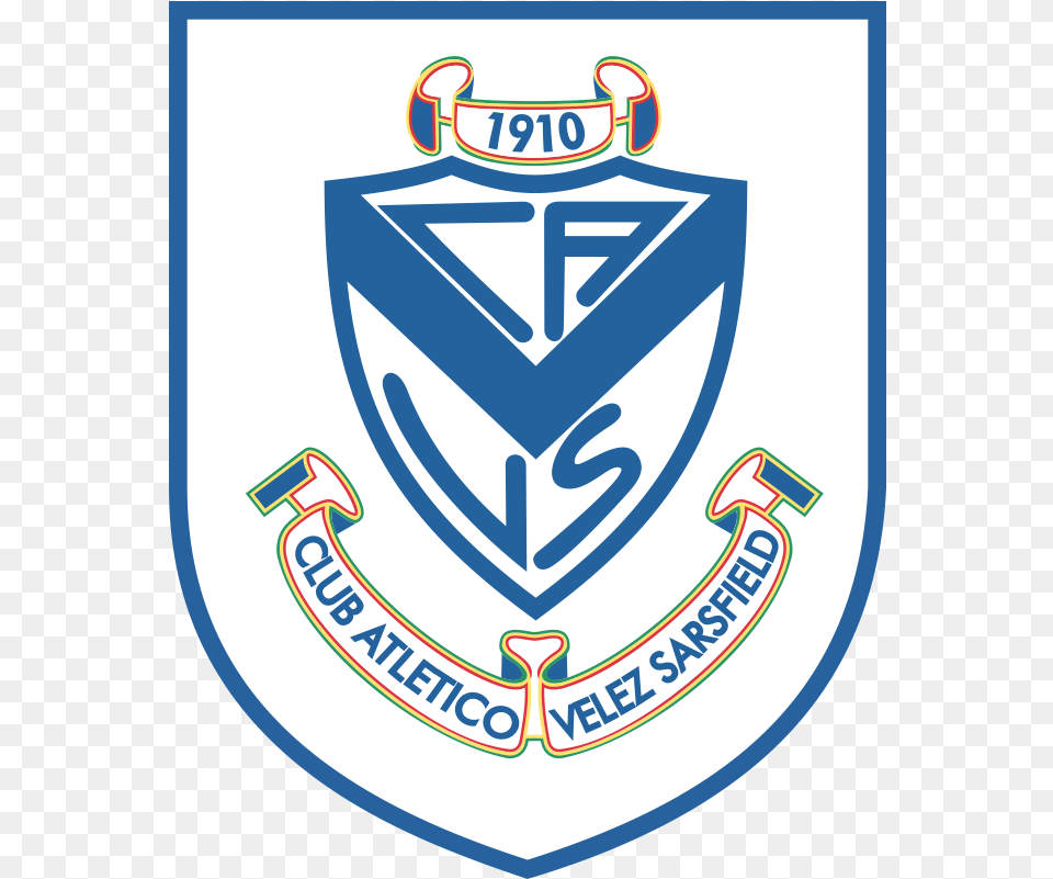 Gif De Velez Sarsfield, Emblem, Symbol, Badge, Logo Png