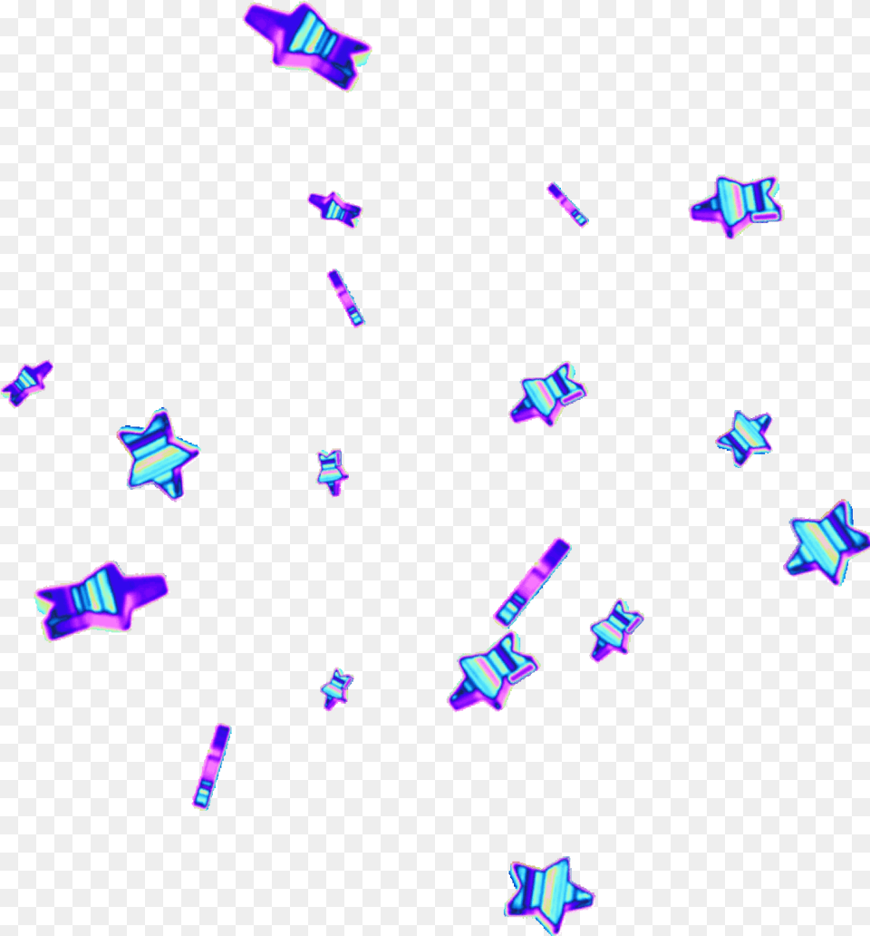 Gif Stars Aesthetic Color Dream Emoji Glitter Falling Glitter Transparent Gif, Purple, Paper Free Png