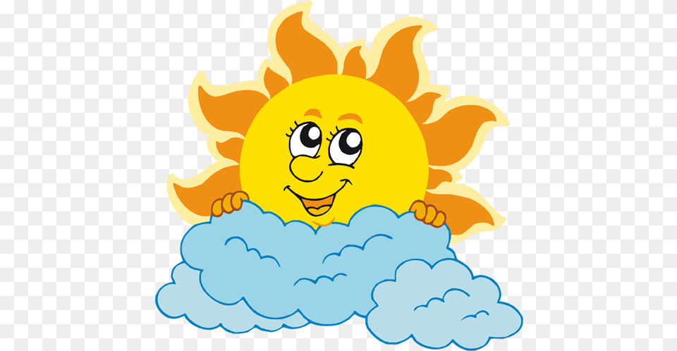 Gifs De Sol Cartoon Sun And Clouds 530x500 Clipart Cartoon Sun And Clouds, Outdoors Png