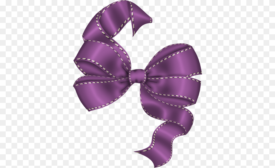 Gifs Lazos Lovely Ribbon Clipart Borders, Purple, Accessories, Formal Wear, Tie Free Png Download