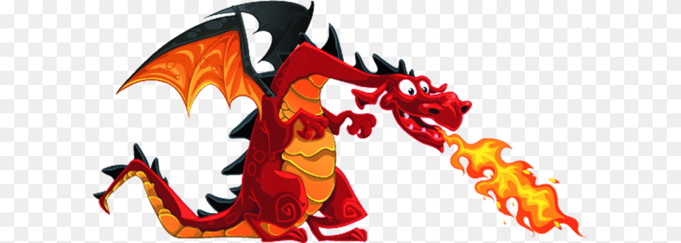 Gifs Rigolos Red Cartoon Dragon Free Png
