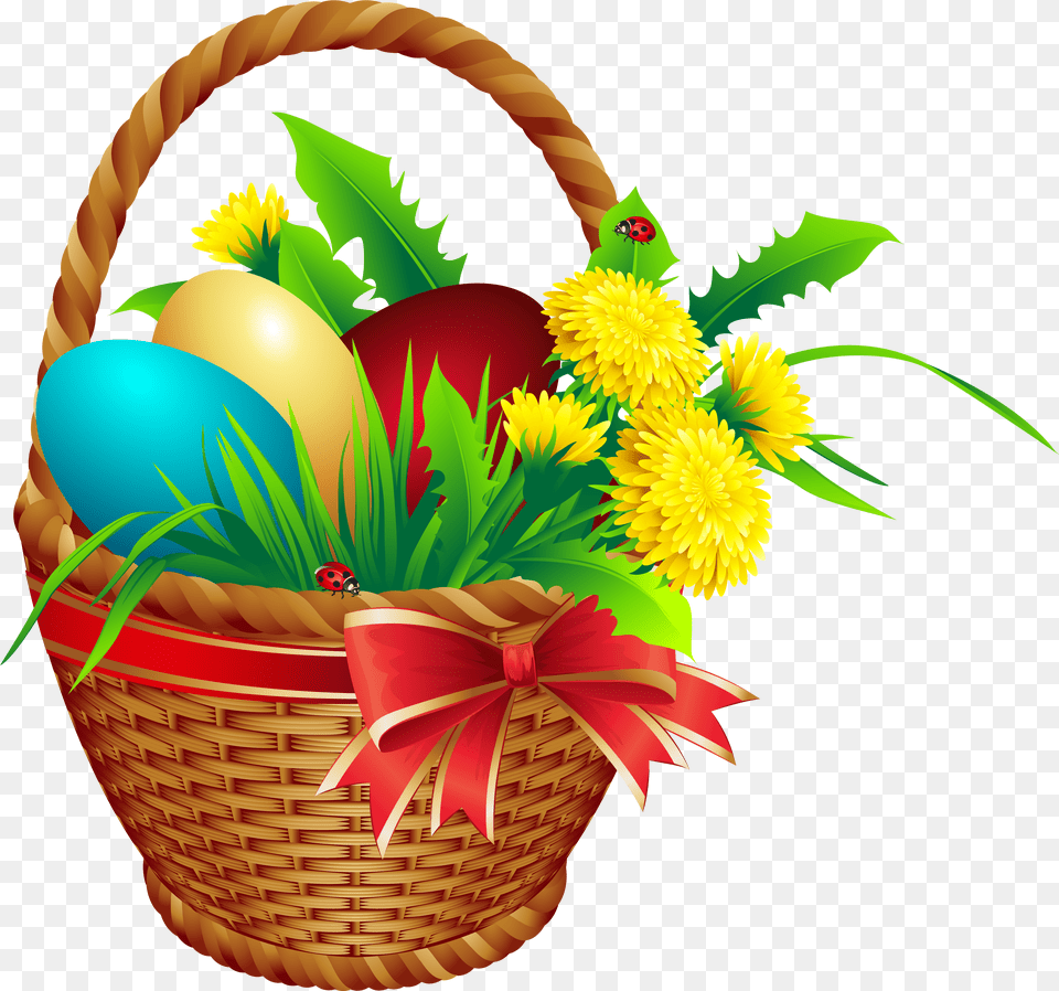 Gift Artflowerhome Manotwicker Easter Baskets, Basket, Flower, Flower Arrangement, Flower Bouquet Png