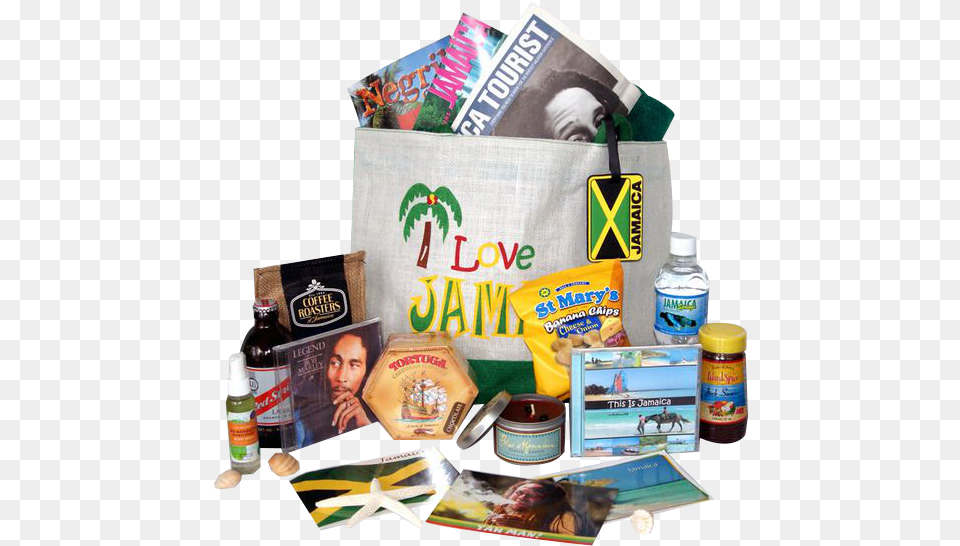 Gift Bag Bob Marley Facebook Cover, Adult, Male, Man, Person Png