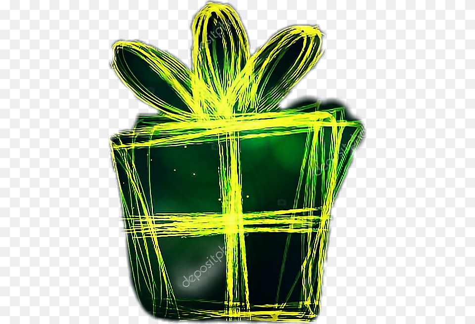 Gift Basket, Light, Plant, Art Png Image