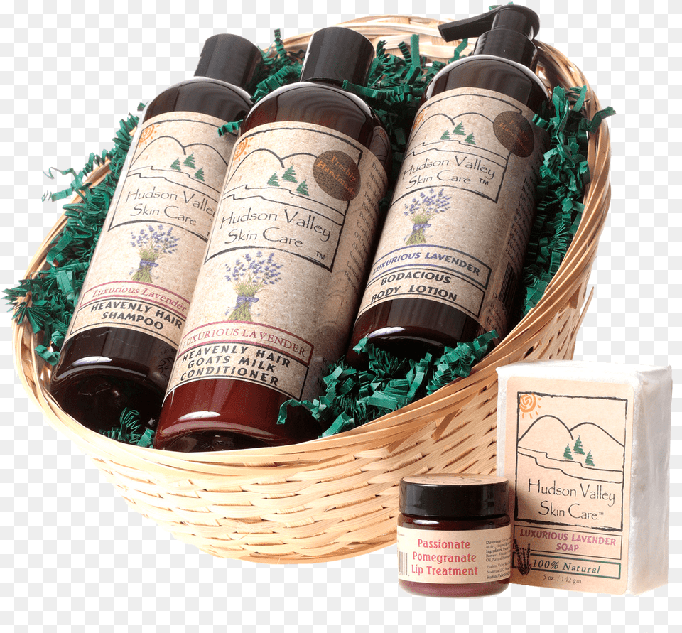 Gift Basket, Herbs, Plant, Herbal, Bottle Free Png