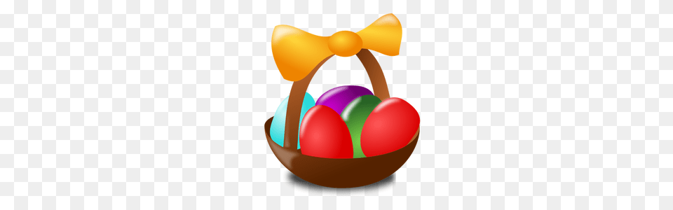 Gift Basket Clip Art Image, Egg, Food Free Png Download